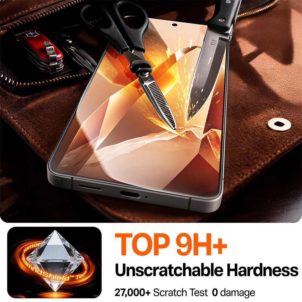 Torras Samsung Galaxy S26 Ultra - Full Screen Αντιχαρακτικό Γυαλί Οθόνης - GlassGo Install Master - Clear