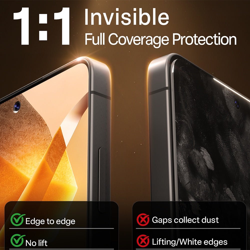 Torras Samsung Galaxy S26 Ultra - Full Screen Αντιχαρακτικό Γυαλί Οθόνης - GlassGo Install Master - Clear