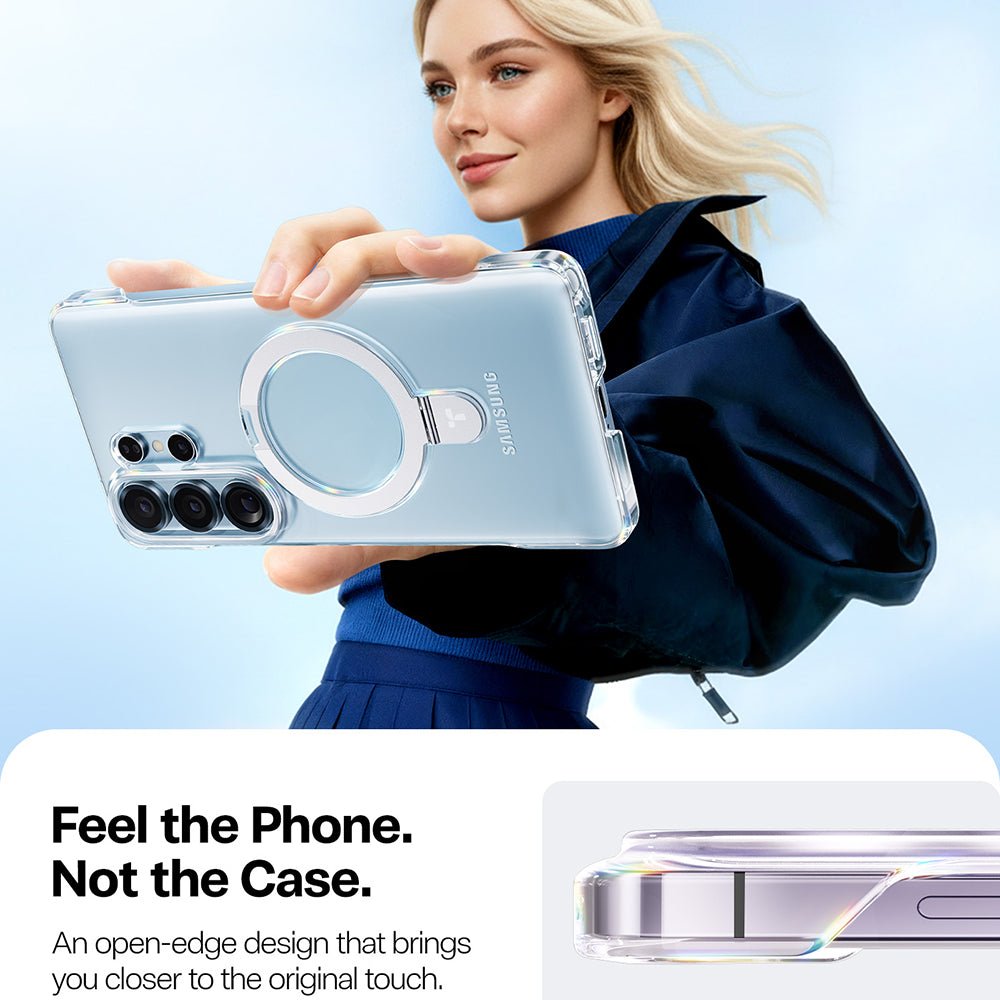 Torras Samsung Galaxy S26 Ultra - Σκληρή θήκη με Stand / MagSafe - Ostand Slim Series - Διάφανη