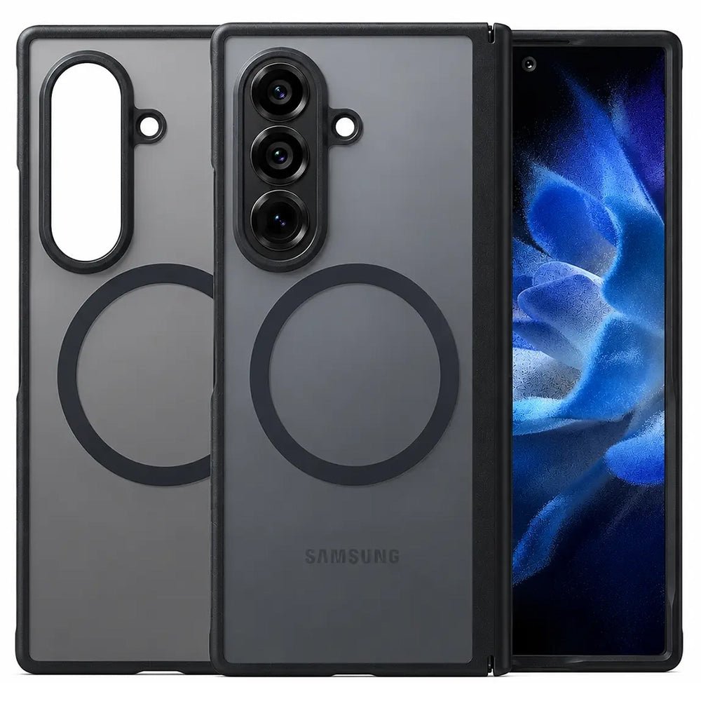 Torras Samsung Galaxy Z Fold8 Ultra - Σκληρή Θήκη με Πλαίσιο Σιλικόνης και MagSafe - Guardian Magnetic Series - Black