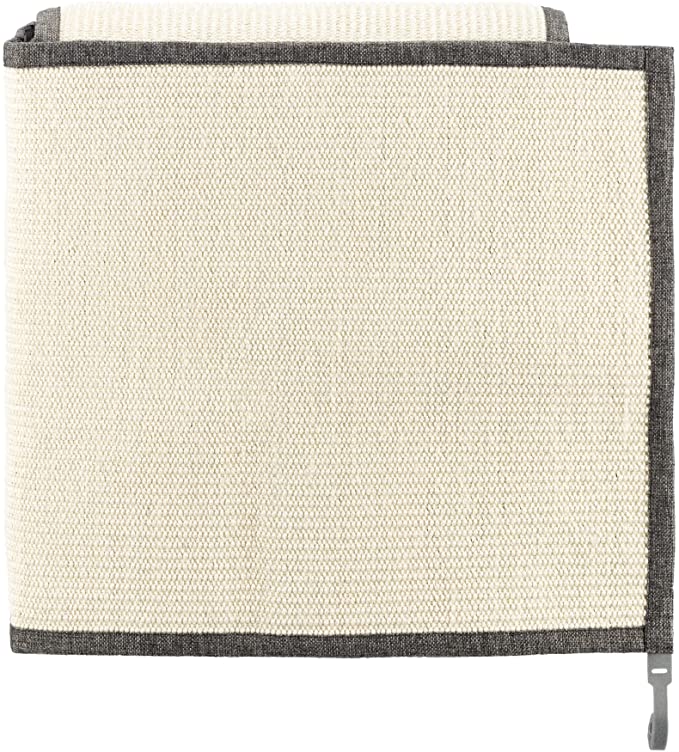Navaris Cat Scratch Mat Sofa Shield - Προστατευτικό Καναπέ από Γρατζουνιές Γάτας - Αριστερή Πλευρά - 70cm x 10cm x 50cm - Grey / ‎Beige - 56507.02