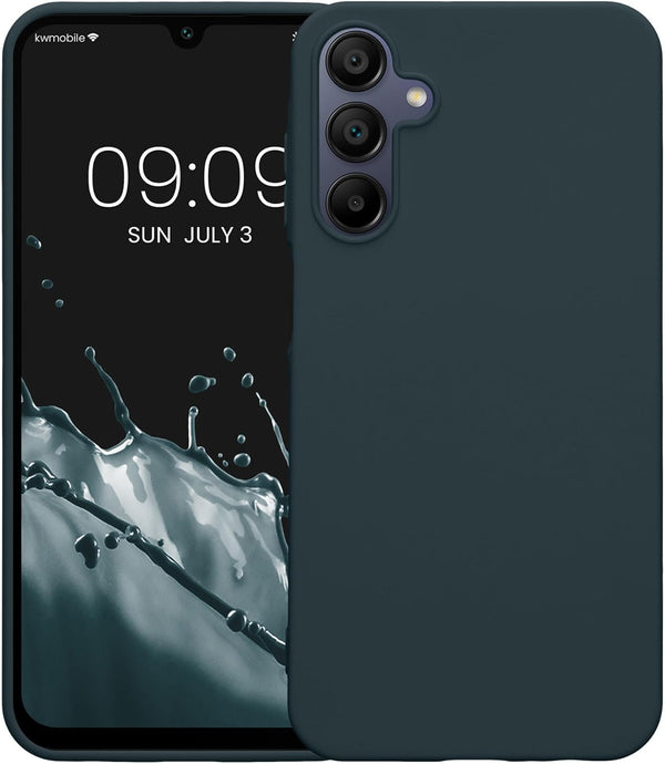 KW Samsung Galaxy A15 4G / A15 5G Θήκη Σιλικόνης TPU - Dark Slate - KWM000021MH012C - likebrands.gr