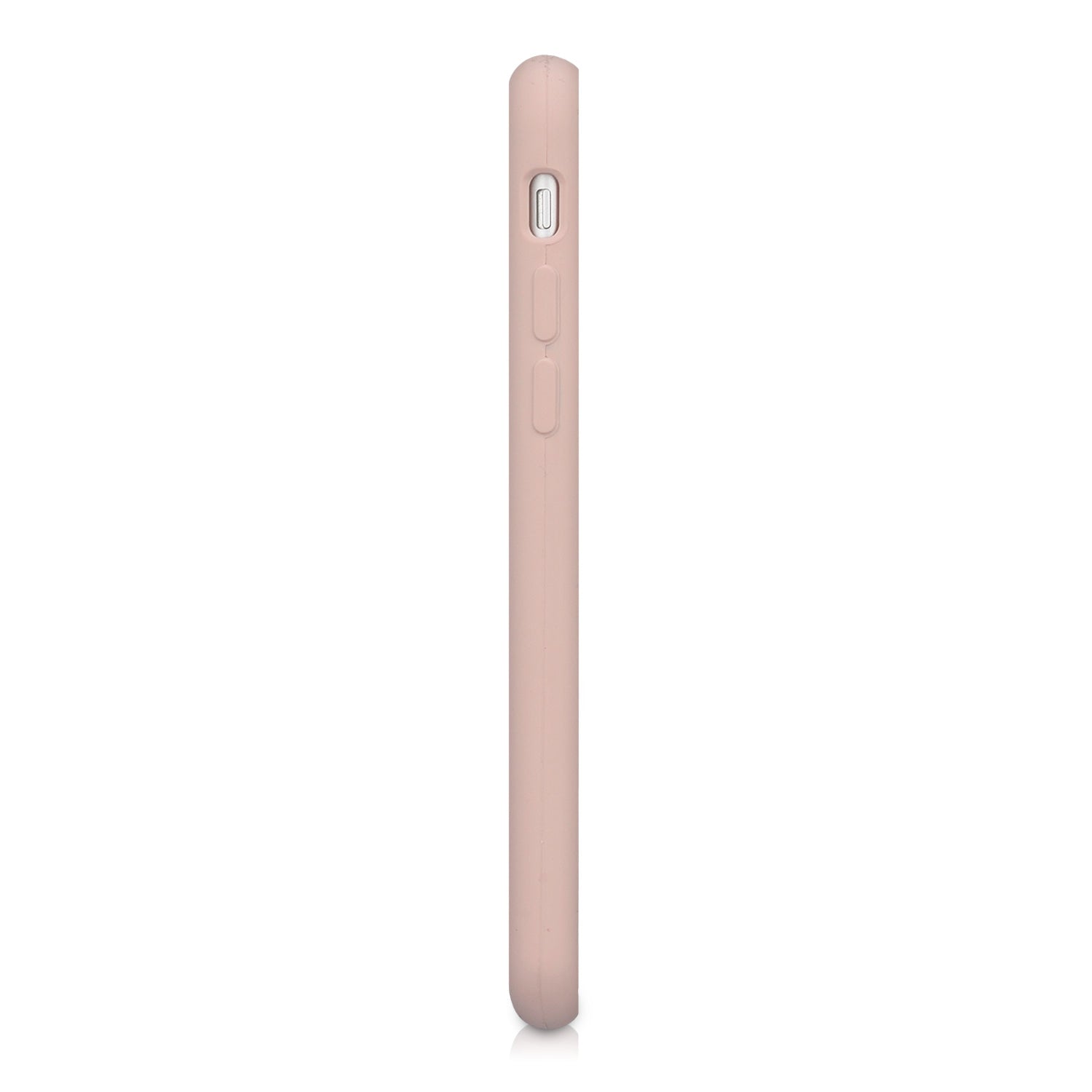 KW iPhone SE 2022 / SE 2020 / 7 / 8 Θήκη Σιλικόνης Rubber TPU - Rose Gold Matte - 40225.81