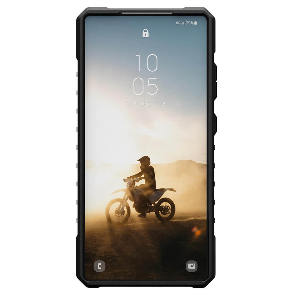 UAG Samsung Galaxy S25 Ultra Pathfinder Clear MagSafe Σκληρή Θήκη με MagSafe - Ash