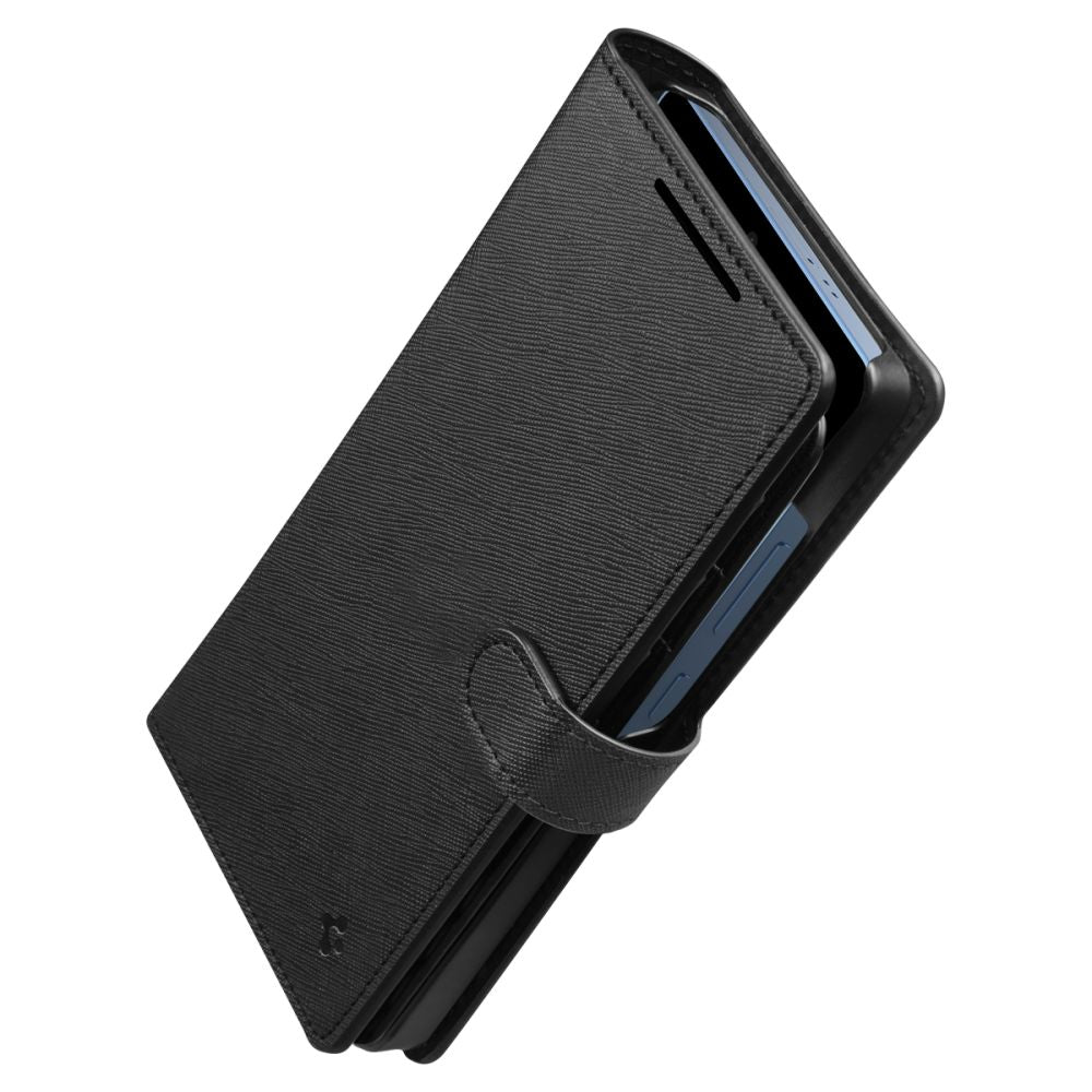 Spigen Samsung Galaxy S25 Ultra Wallet S Θήκη Πορτοφόλι από Δερματίνη - Black
