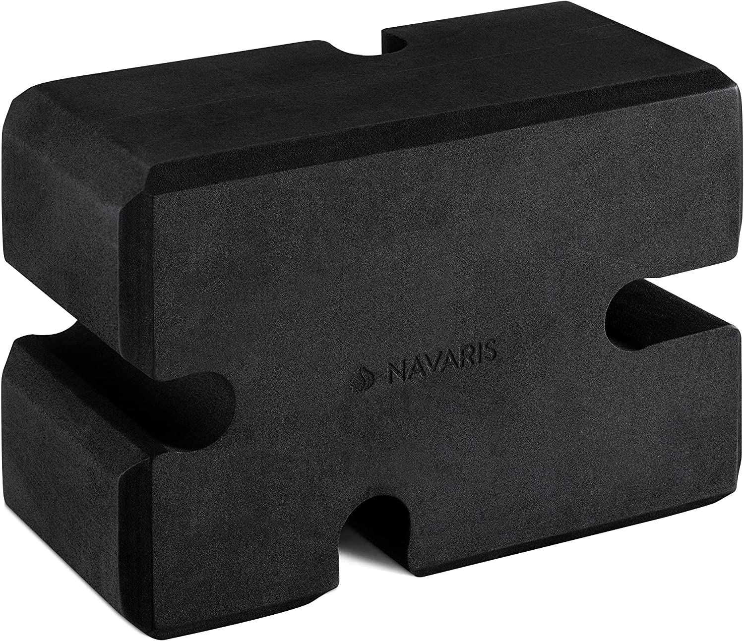 Navaris Μπλοκ για Μπάρα Πάγκου - Black - 53567.01