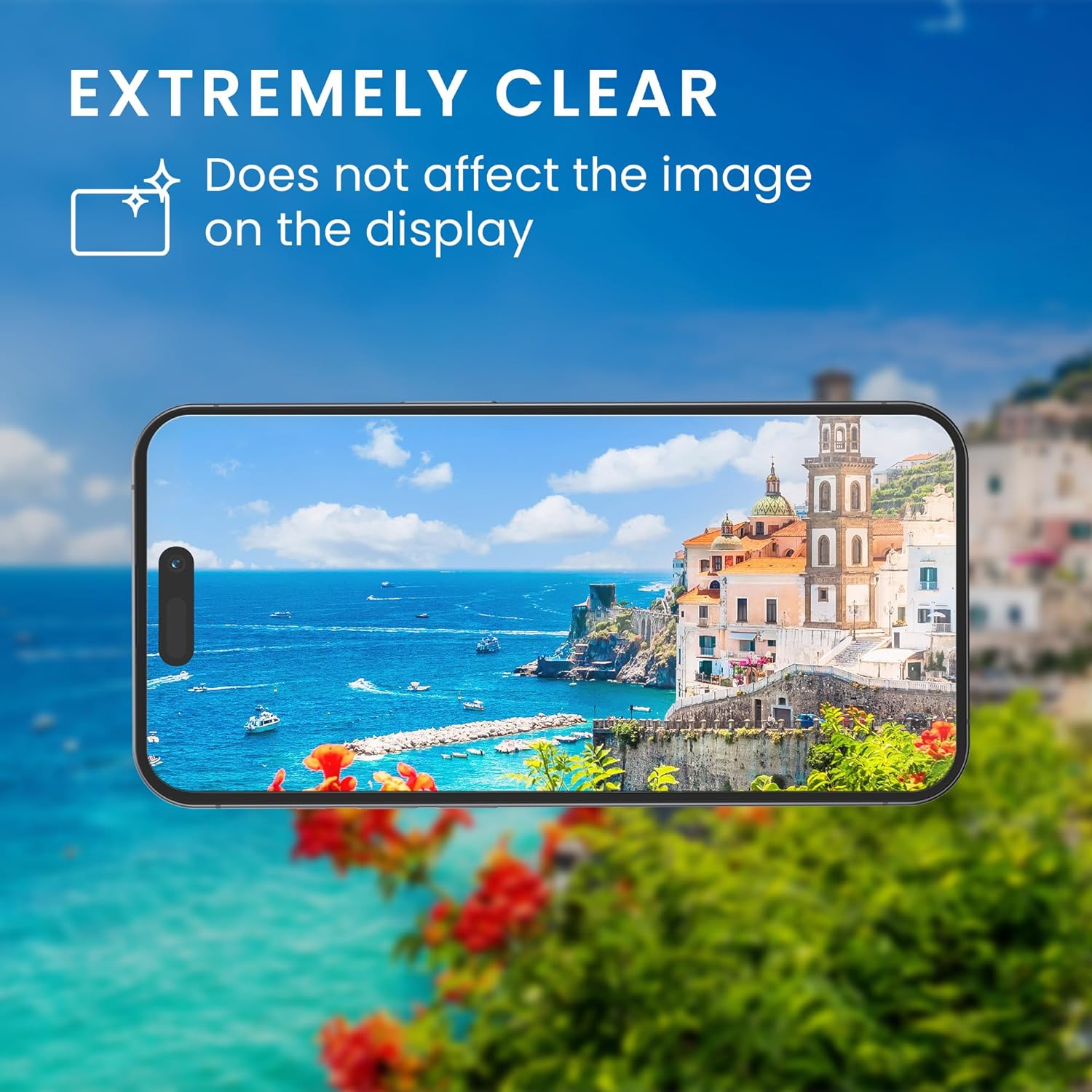 Kalibri iPhone 15 Pro - Full Screen Αντιχαρακτικό Γυαλί Οθόνης - 2 Τεμάχια - Διάφανα - 61969.1