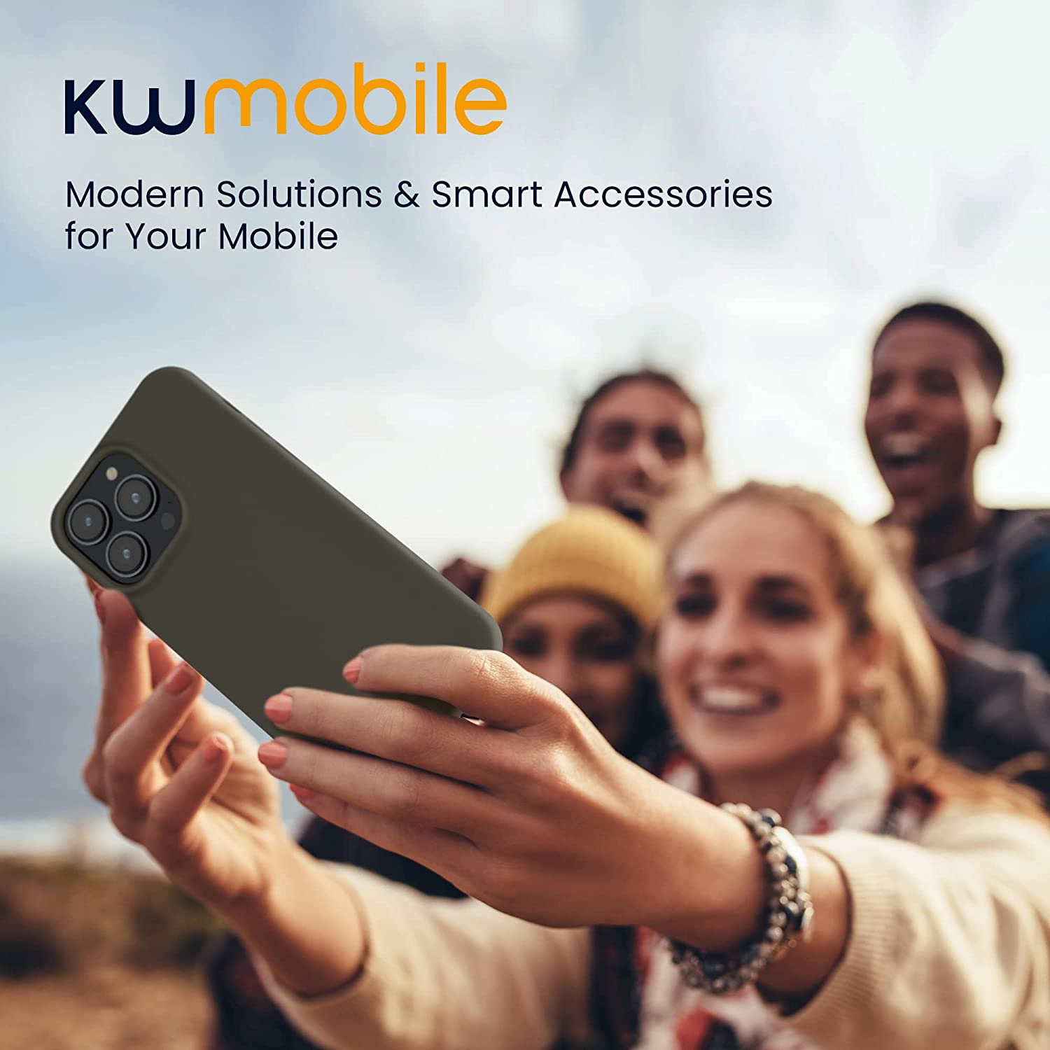 KW iPhone 14 Pro Max Λεπτή Θήκη Σιλικόνης TPU - Olive Green Matte - 59078.101