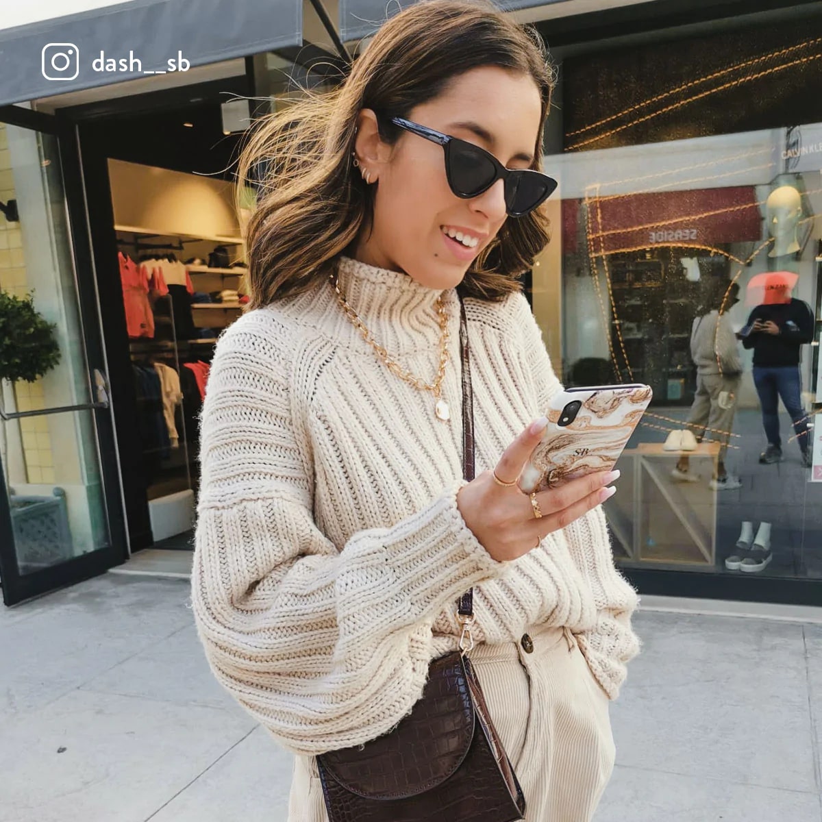 Burga iPhone 14 Pro Max Fashion Tough Σκληρή Θήκη - Cappuccino