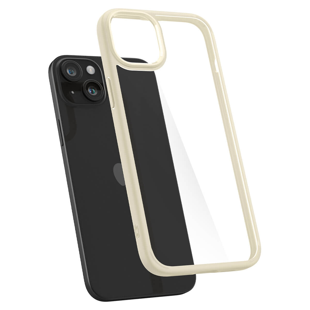 Spigen iPhone 15 Plus Ultra Hybrid Σκληρή Θήκη με Πλαίσιο Σιλικόνης - Mute Beige