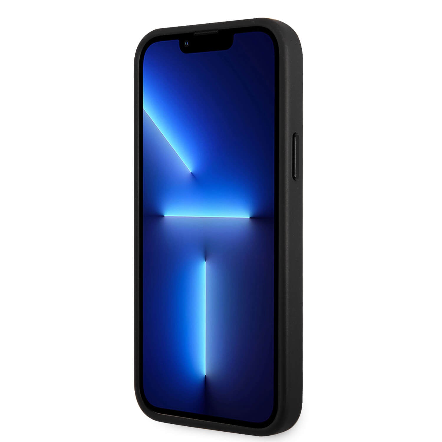 Tumi iPhone 15 / 14 / 13 Leather Balistic Pattern MagSafe Θήκη από Γνήσιο Δέρμα με MagSafe - Black