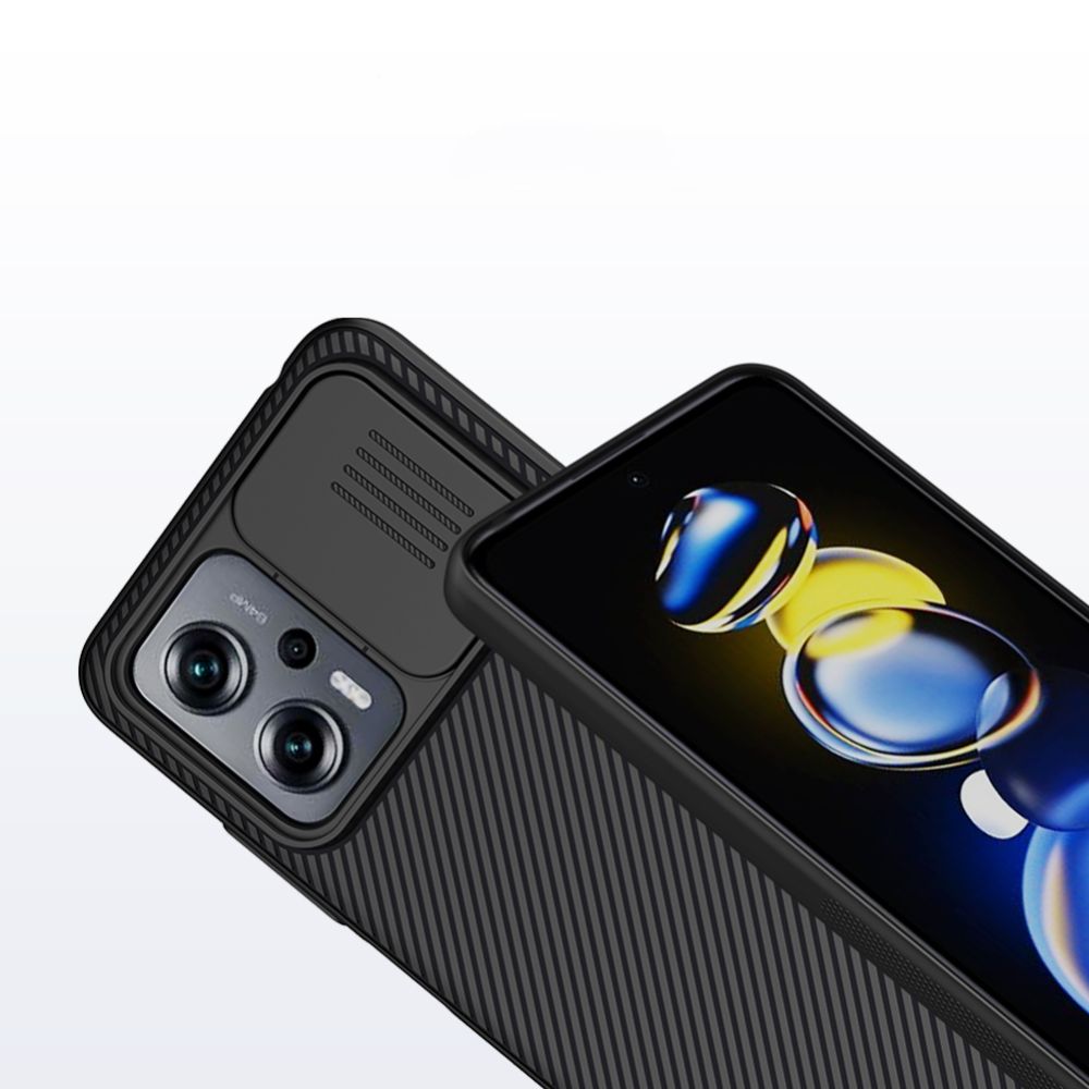 Nillkin Xiaomi Poco X4 GT CamShield Σκληρή Θήκη με Κάλυμμα για την Κάμερα - Black