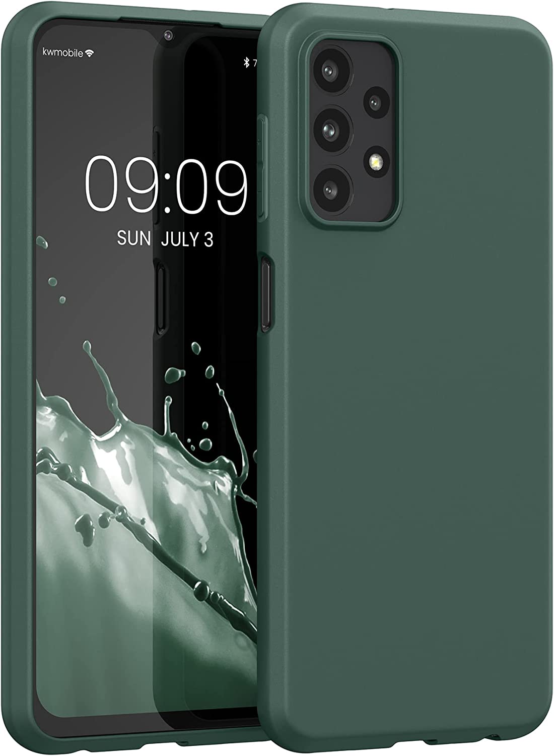 KW Samsung Galaxy A23 5G Θήκη Σιλικόνης TPU - Moss Green - 57804.169