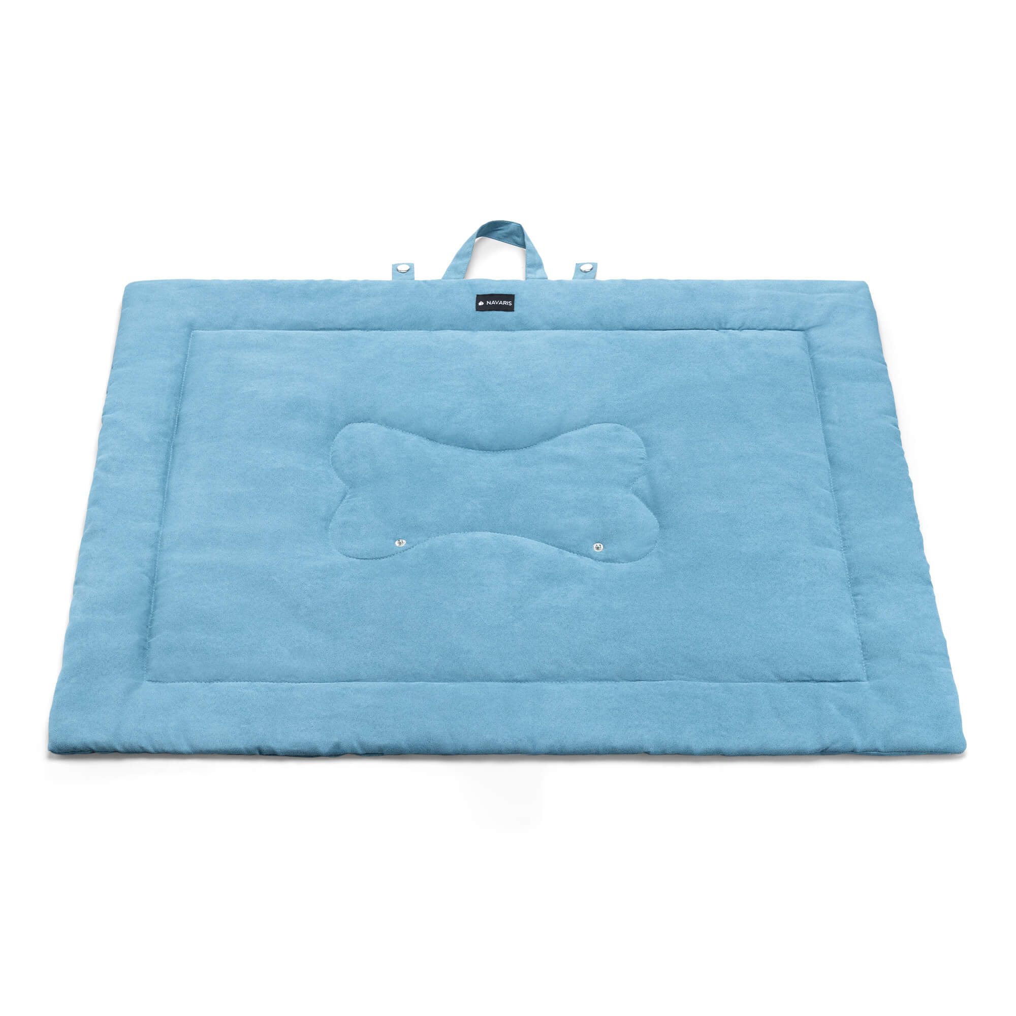Navaris Κρεβάτι Ταξιδίου για Σκύλους - 86,5 x 65 x 1 cm - Blue - 55579.04