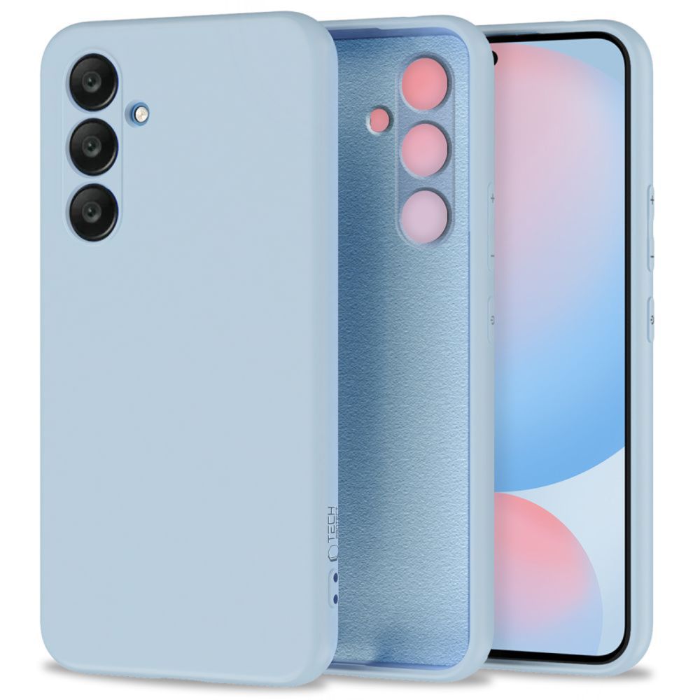 Tech-Protect Samsung Galaxy S24 FE Mood Θήκη Σιλικόνης TPU - Sky Blue