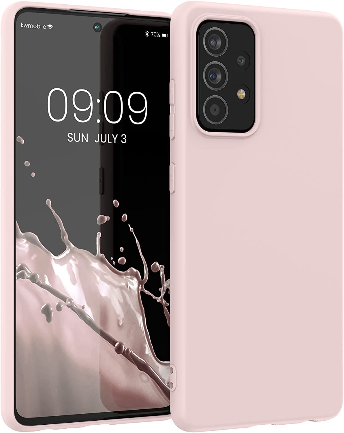 KW Samsung Galaxy A52 / A52 5G / A52s 5G Θήκη Σιλικόνης TPU - Coconut Swirl - 54346.225