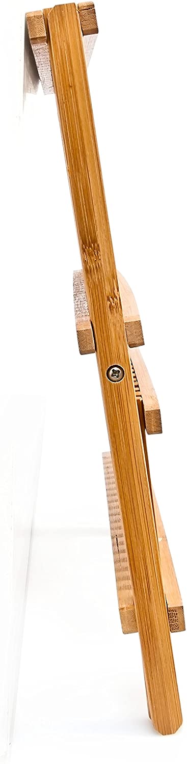 Relaxdays Στεγνωτήριο Πιάτων από Μπαμπού - Brown - 4052025140731