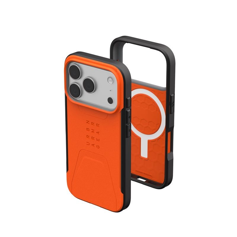 UAG iPhone 17 Pro Max - Civilian MagSafe - Σκληρή Θήκη με MagSafe - Orange
