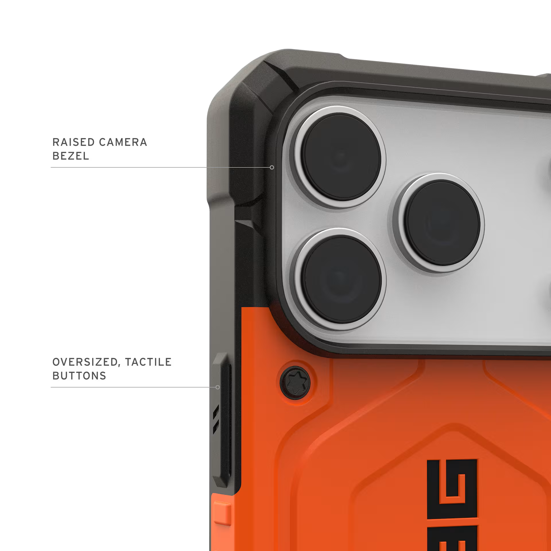 UAG iPhone 17 Pro - Pathfinder MagSafe Series - Σκληρή Θήκη με MagSafe - Orange