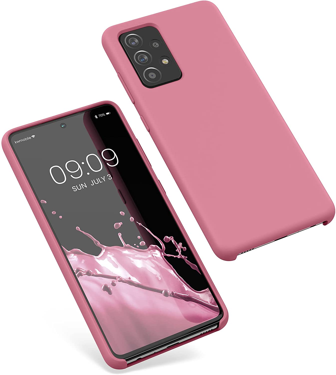 KW Samsung Galaxy A52 / A52 5G / A52s 5G Θήκη Σιλικόνης Rubber TPU - Deep Rusty Rose - 54347.167