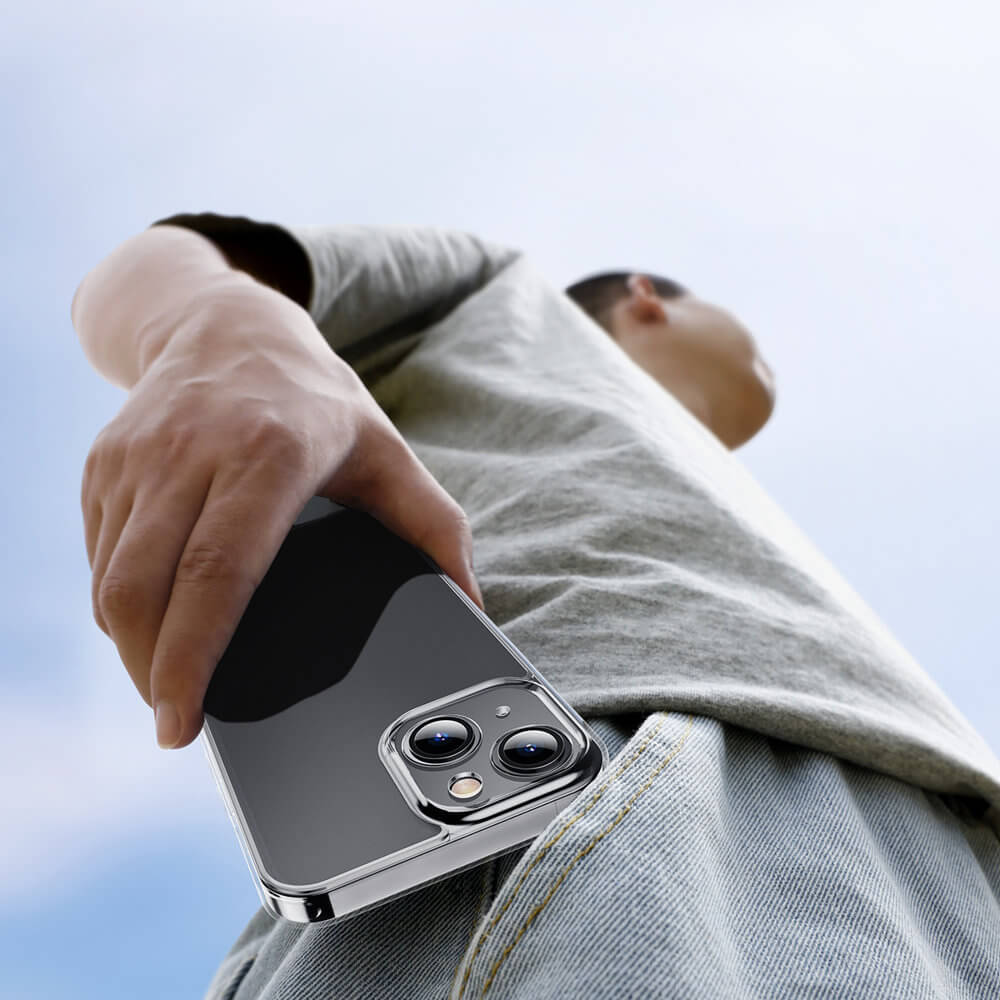 Baseus Frosted Glass Σκληρή Θήκη για iPhone 13 - Clear - ARWS000002