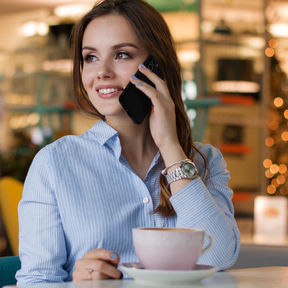 Tech-Protect Samsung Galaxy A26 5G Icon Θήκη Σιλικόνης Rubber TPU - Black