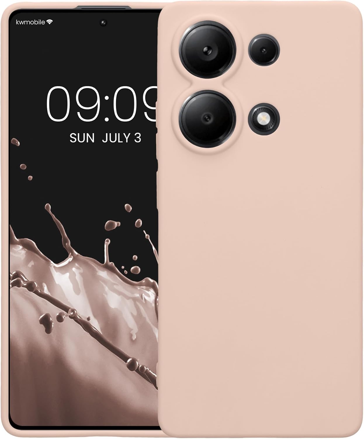 KW Xiaomi Redmi Note 13 Pro 4G Θήκη Σιλικόνης TPU - Coconut Swirl