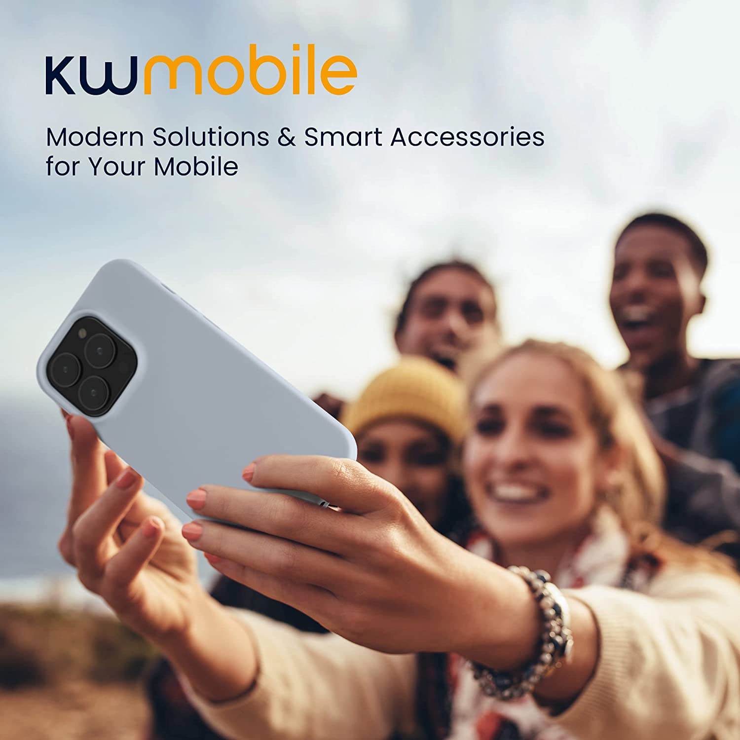 KW iPhone 14 Pro Λεπτή Θήκη Σιλικόνης TPU - Light Blue Matte - 59077.58