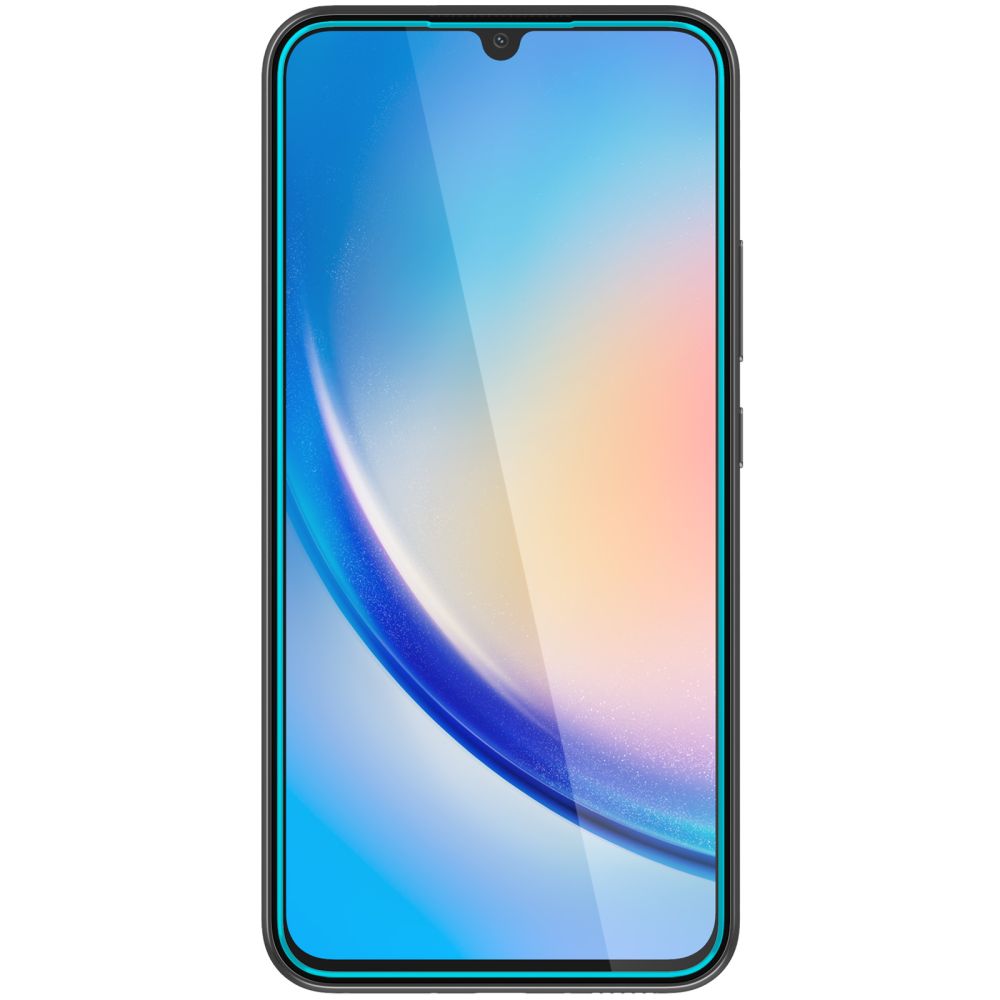 Spigen Samsung Galaxy A34 5G GLAS.tR Slim 0.2mm 2.5D Tempered Glass Αντιχαρακτικό Γυαλί Οθόνης 9H - 2 Τεμάχια - Clear - AGL05967