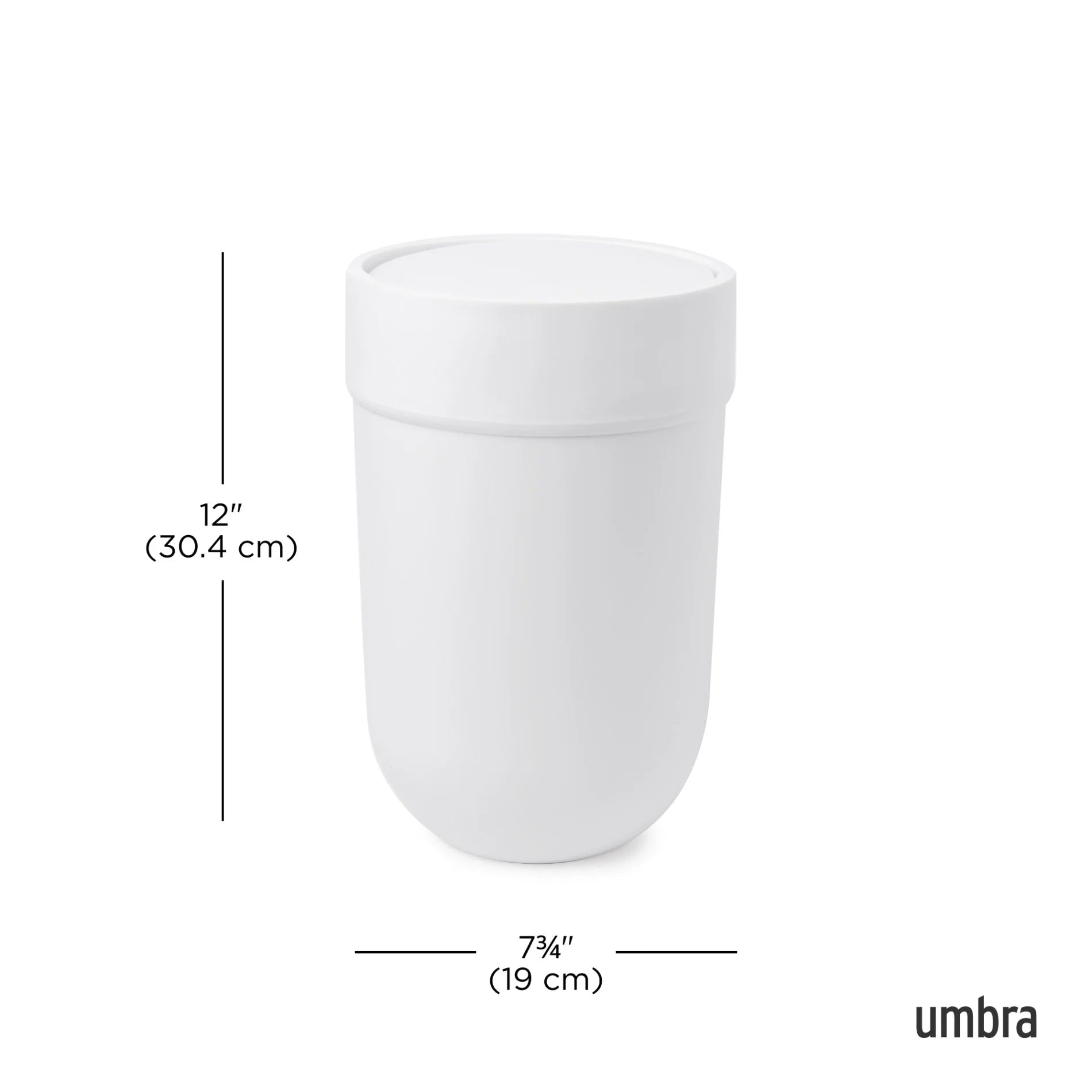 Umbra Κάδος Απορριμμάτων - Touch - 6L - White
