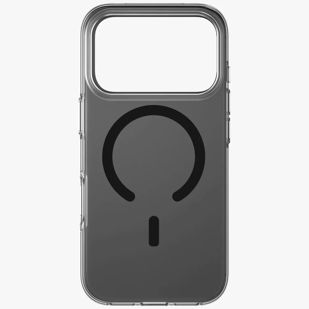 Uniq iPhone 17 Pro - Clario MagClick Charging - Σκληρή Θήκη με Πλαίσιο Σιλικόνης και MagSafe - Black