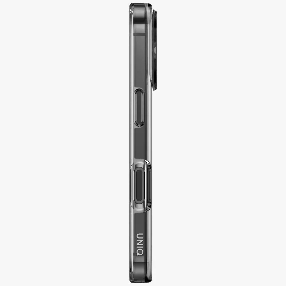 Uniq iPhone 17 Pro - Clario MagClick Charging - Σκληρή Θήκη με Πλαίσιο Σιλικόνης και MagSafe - Black