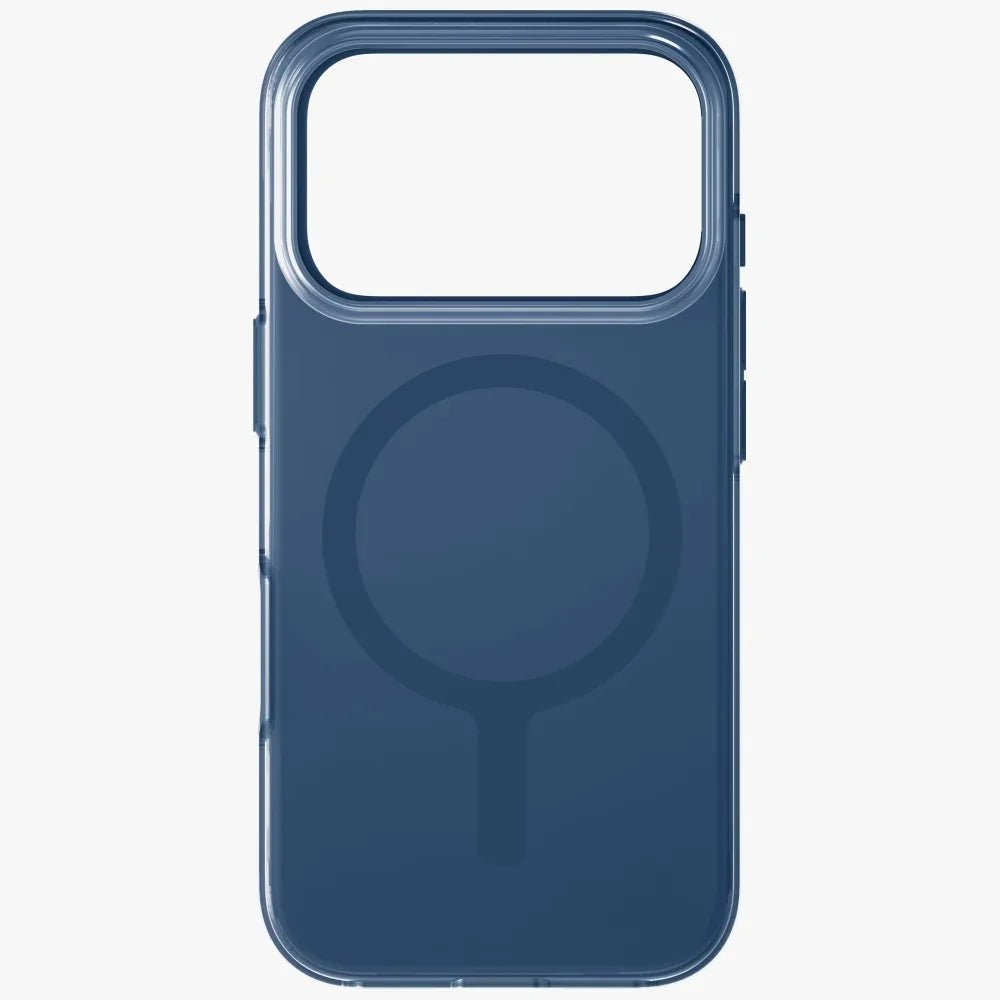 Uniq iPhone 17 Pro - Clario MagClick Charging - Σκληρή Θήκη με Πλαίσιο Σιλικόνης και MagSafe - Blue