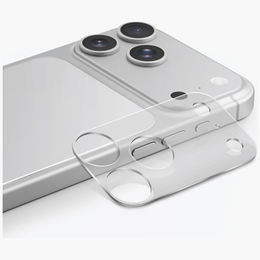 Uniq iPhone 17 Pro Max - Σετ με 1 Προστατευτικό Πλαισίου Κάμερας Χωρίς Προστασία Φακών και 1 Προστατευτικό για το Πίσω Μέρος Optix Aeroshield+ - Διάφανα