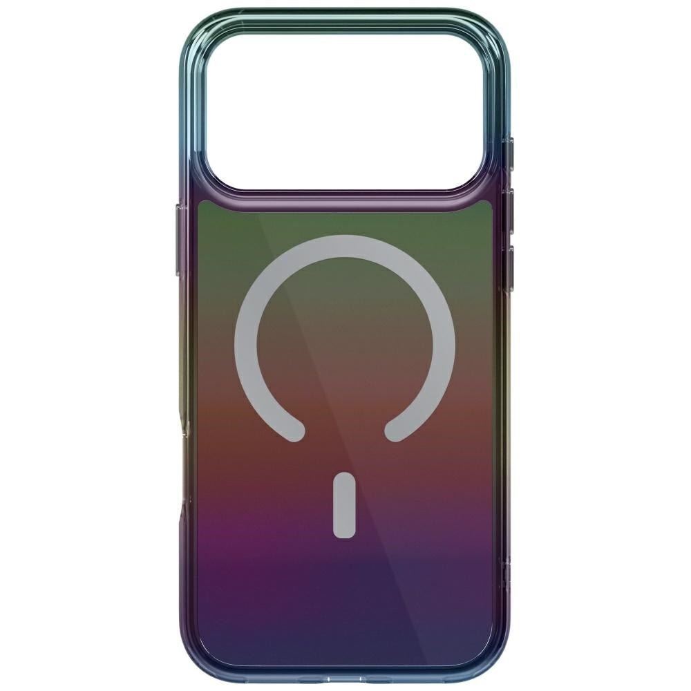 Uniq iPhone 17 Pro Max - Σκληρή Θήκη με Πλαίσιο Σιλικόνης και MagSafe - Iridescia Magclick - Midnight Quartz