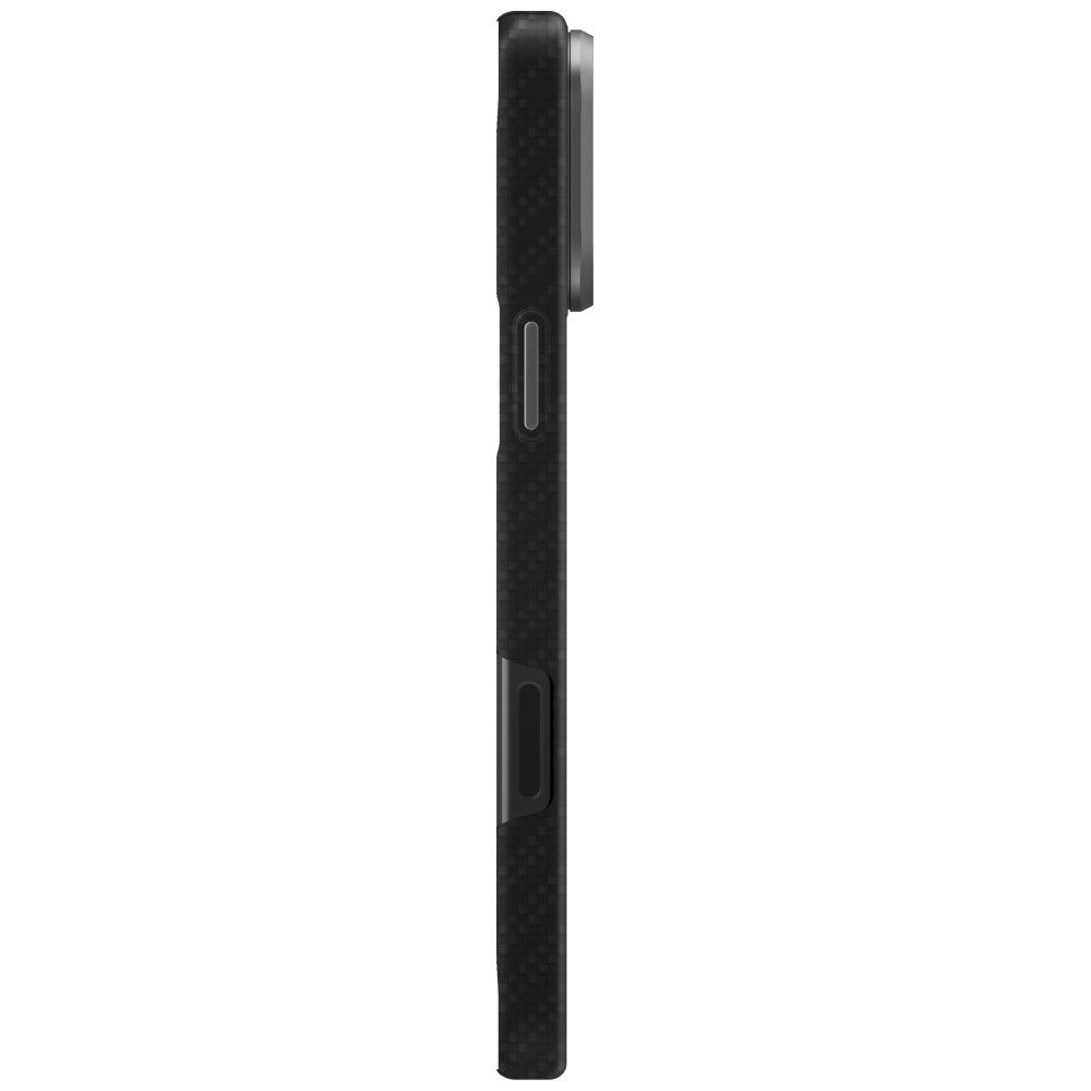 Uniq iPhone 17 Pro Max - Σκληρή Θήκη με Πλαίσιο Σιλικόνης και MagSafe - Keva EDGE Magclick - Black