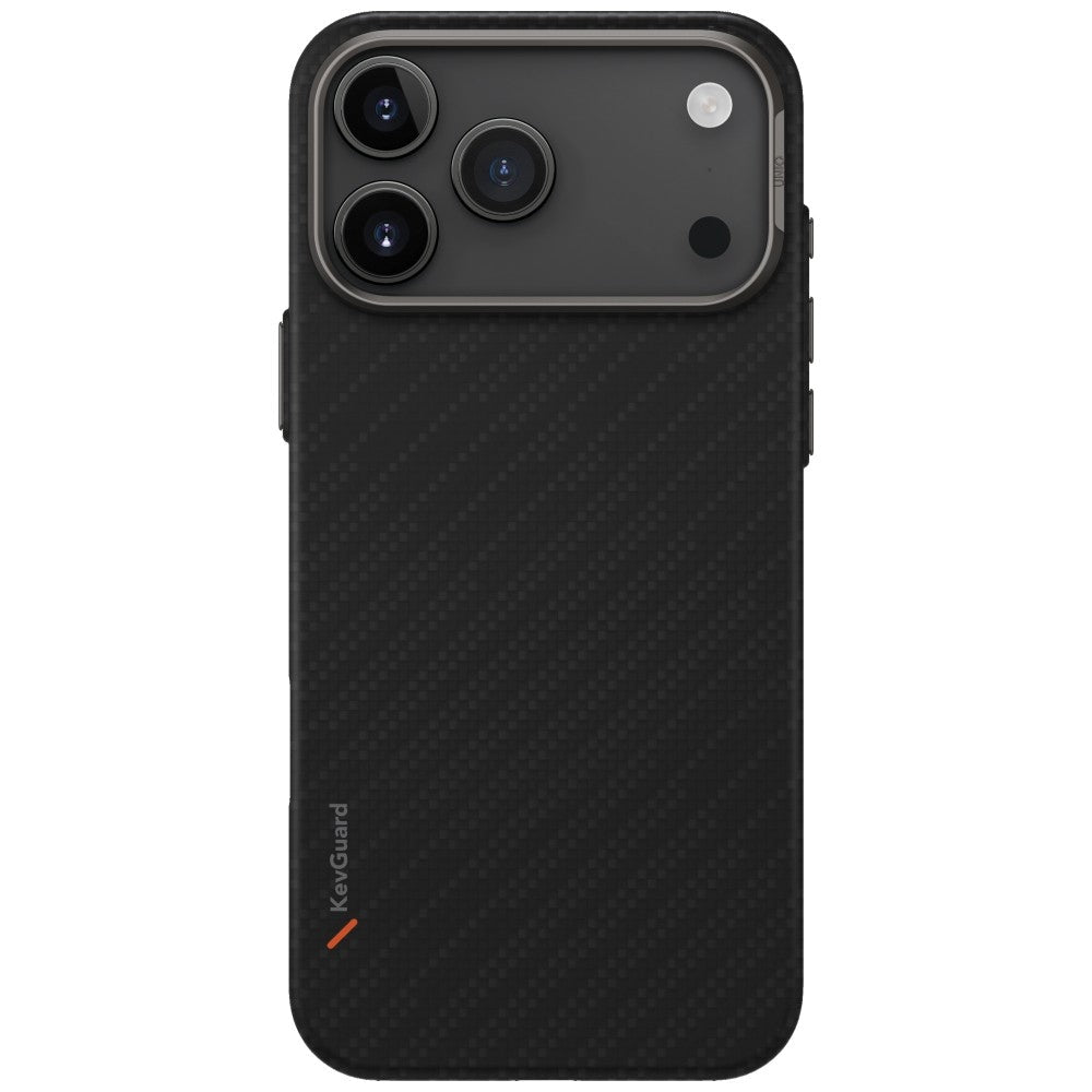 Uniq iPhone 17 Pro Max - Σκληρή Θήκη με Πλαίσιο Σιλικόνης και MagSafe - Keva EDGE Magclick - Black
