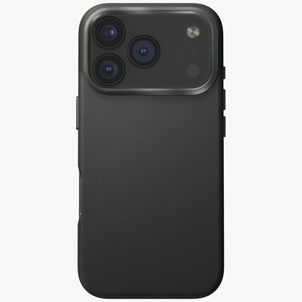 Uniq iPhone 17 Pro - Σκληρή Θήκη με Επένδυση Συνθετικού Δέρματος και MagSafe - Lyden MagClick - Black