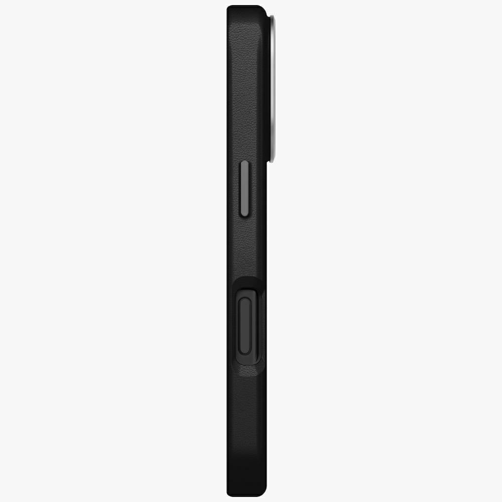 Uniq iPhone 17 Pro - Σκληρή Θήκη με Επένδυση Συνθετικού Δέρματος και MagSafe - Lyden MagClick - Black