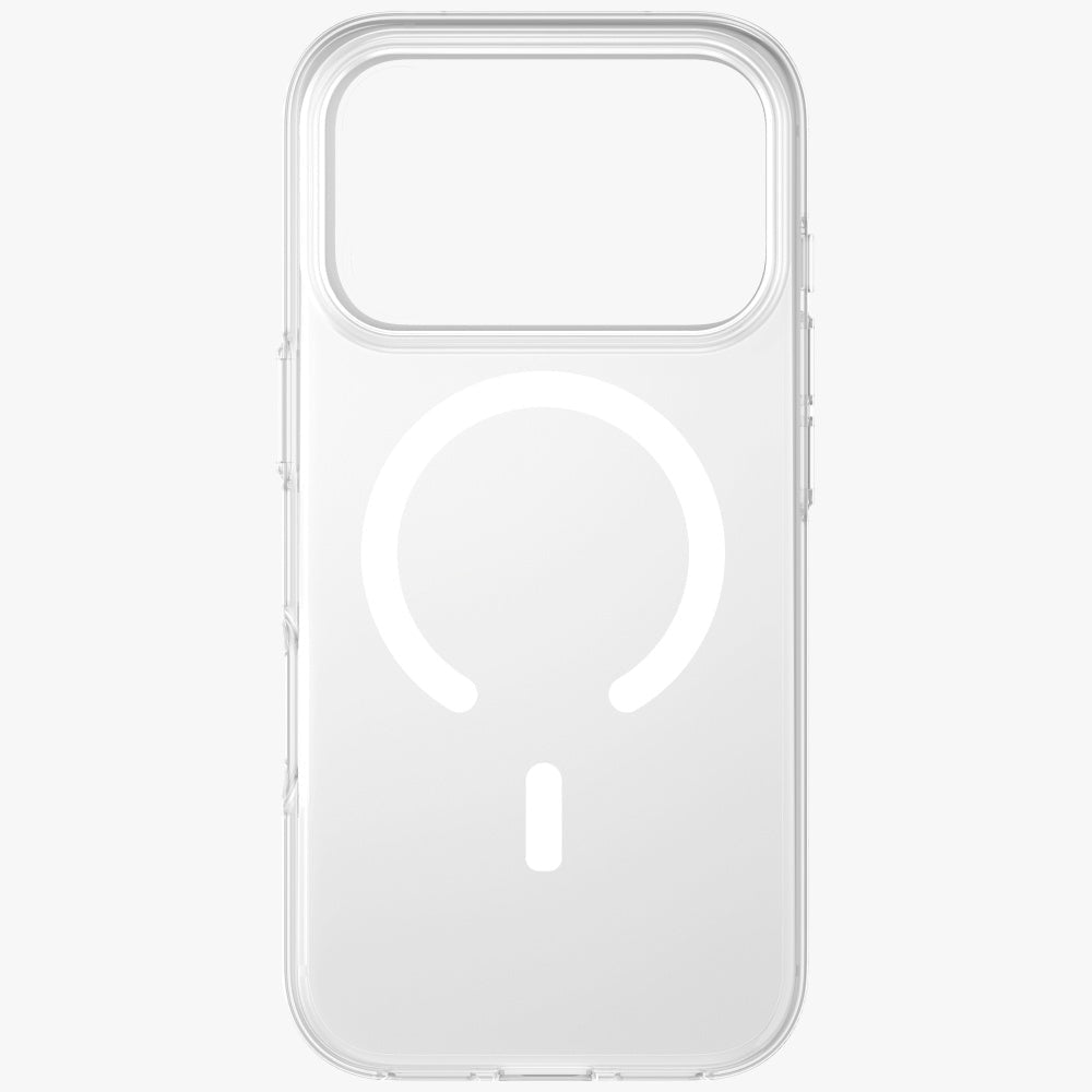 Uniq iPhone 17 Pro - Σκληρή Θήκη με Πλαίσιο Σιλικόνης και MagSafe - Clario MagClick Charging - Clear