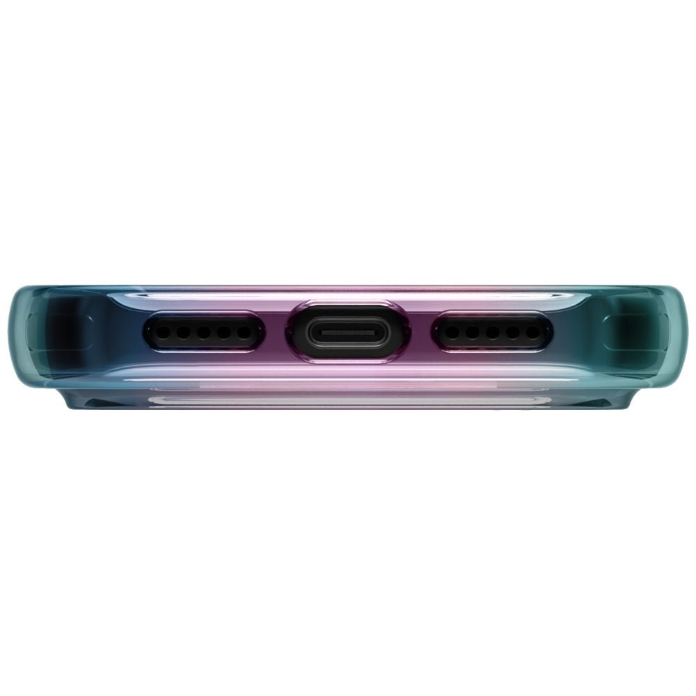 Uniq iPhone 17 Pro - Σκληρή Θήκη με Πλαίσιο Σιλικόνης και MagSafe - Iridescia Magclick - Midnight Quartz