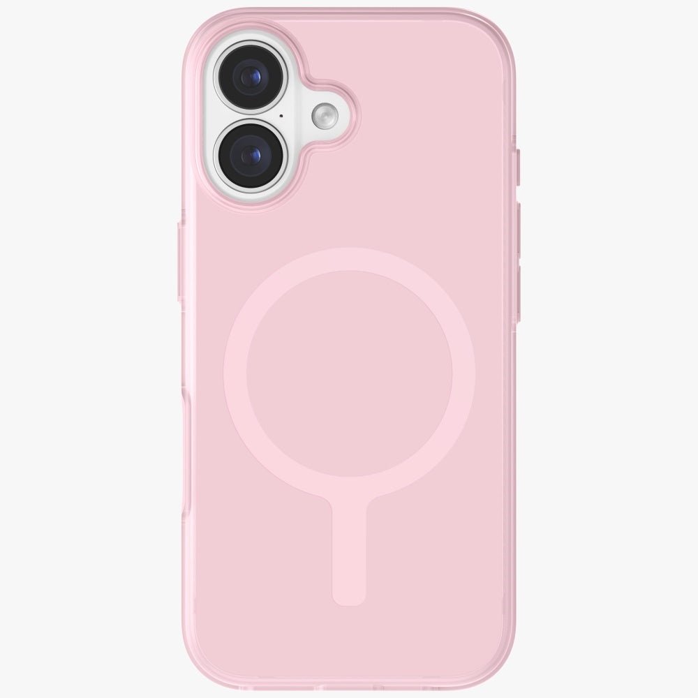 Uniq iPhone 17 - Σκληρή Θήκη με Πλαίσιο Σιλικόνης και MagSafe - Clario MagClick Charging - Pink