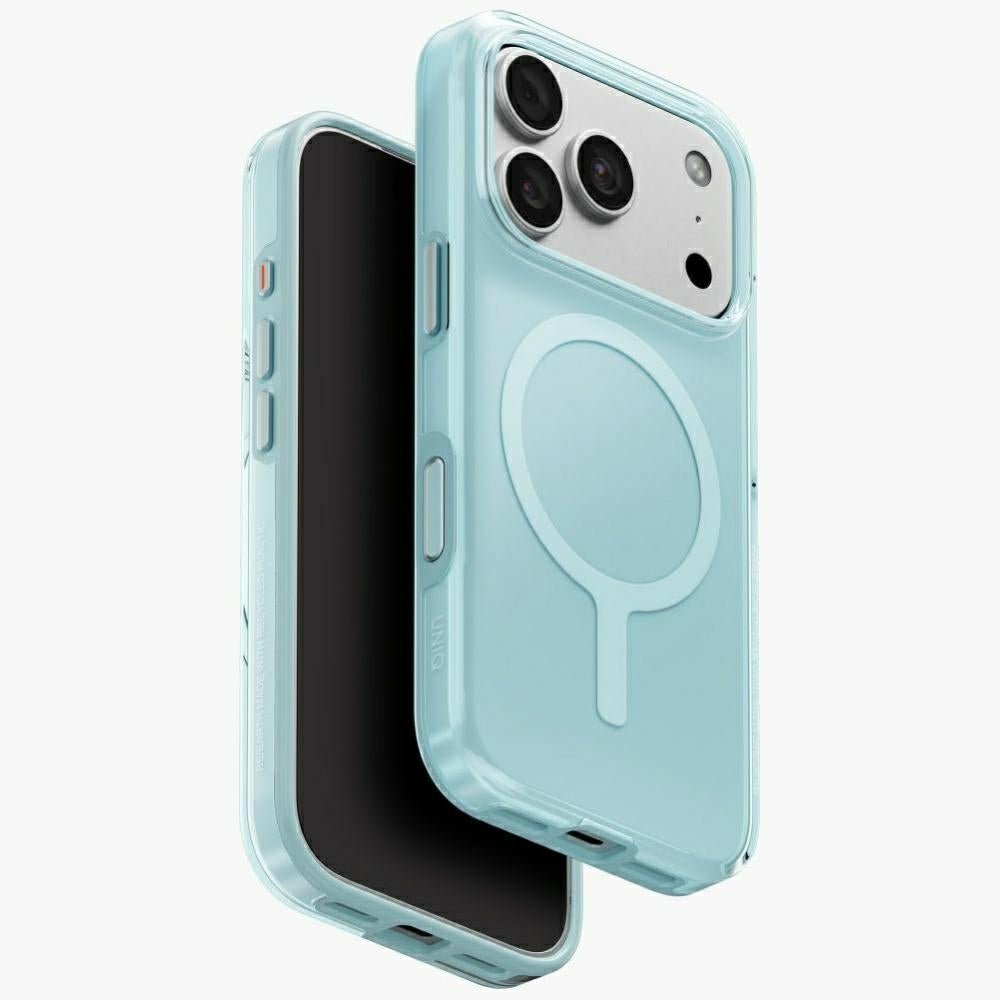 Uniq iPhone 18 Pro / iPhone 17 Pro - Σκληρή Θήκη με Πλαίσιο Σιλικόνης και MagSafe - Clario MagClick - Mint