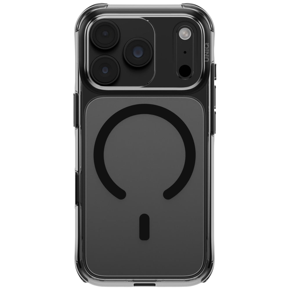 Uniq iPhone 18 Pro / iPhone 17 Pro - Σκληρή Θήκη με Πλαίσιο Σιλικόνης και MagSafe - LifePro Xtreme - Black