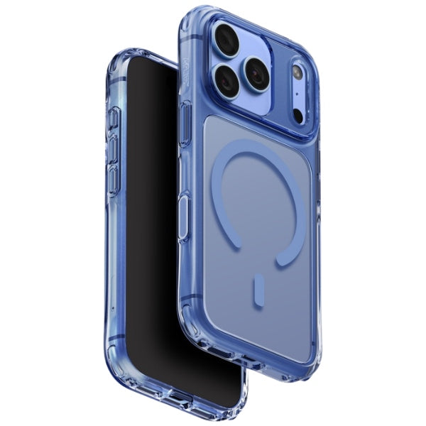 Uniq iPhone 18 Pro / iPhone 17 Pro - Σκληρή Θήκη με Πλαίσιο Σιλικόνης και MagSafe - LifePro Xtreme - Blue