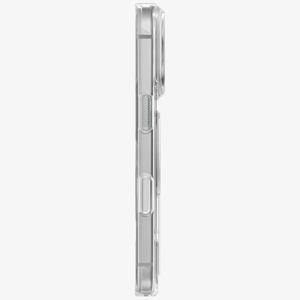 Uniq iPhone 18 Pro / iPhone 17 Pro - Σκληρή Θήκη με Πλαίσιο Σιλικόνης MagSafe και Ενσωματωμένη Λαβή FlexGrip - Heldro Air - Clear