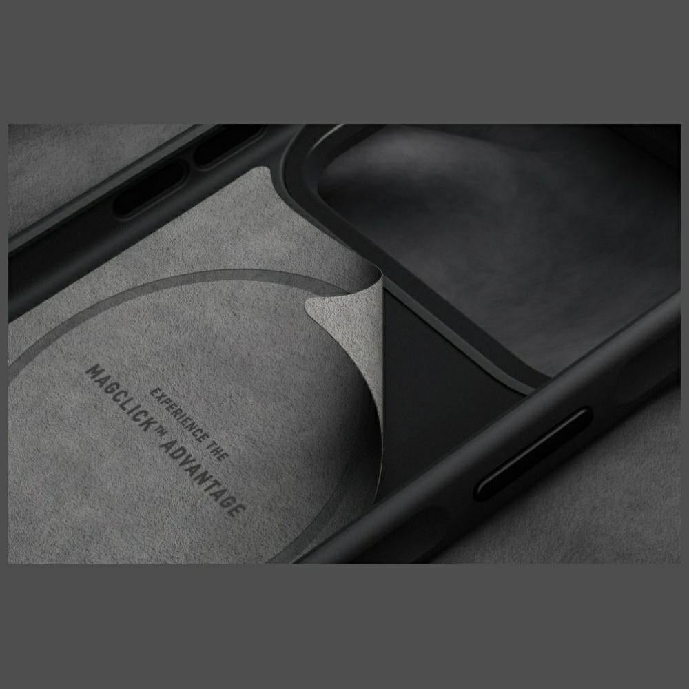 Uniq iPhone 18 Pro / iPhone 17 Pro - Σκληρή Θήκη με Πλαίσιο Σιλικόνης MagSafe - Keva Tough Aramid - Black