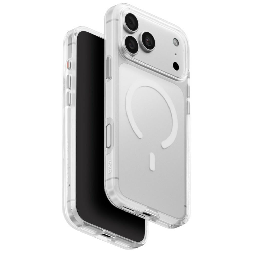 Uniq iPhone 18 Pro Max / iPhone 17 Pro Max - Σκληρή Θήκη με Πλαίσιο Σιλικόνης και MagSafe - Clario MagClick Eco - Clear