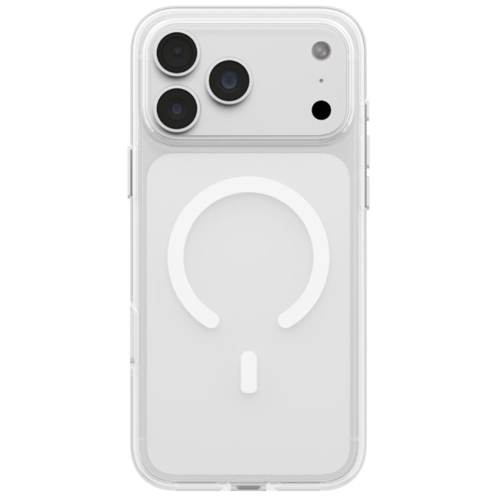 Uniq iPhone 18 Pro Max / iPhone 17 Pro Max - Σκληρή Θήκη με Πλαίσιο Σιλικόνης και MagSafe - Clario MagClick Eco - Clear