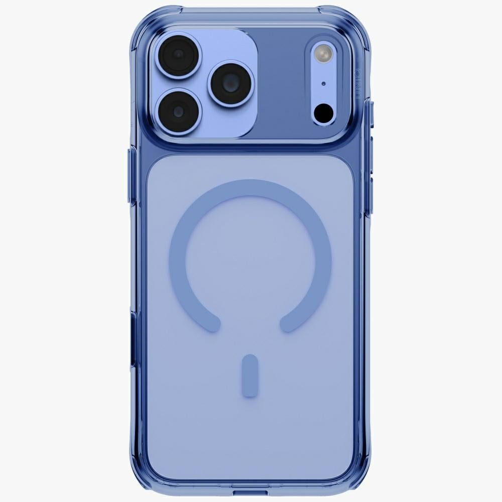 Uniq iPhone 18 Pro Max / iPhone 17 Pro Max - Σκληρή Θήκη με Πλαίσιο Σιλικόνης και MagSafe - LifePro Xtreme - Blue